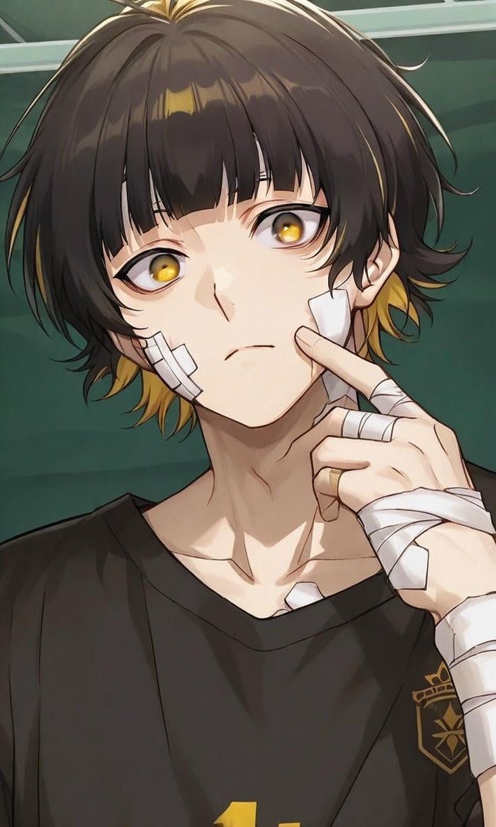 Bachira pfp focused on forward player identity