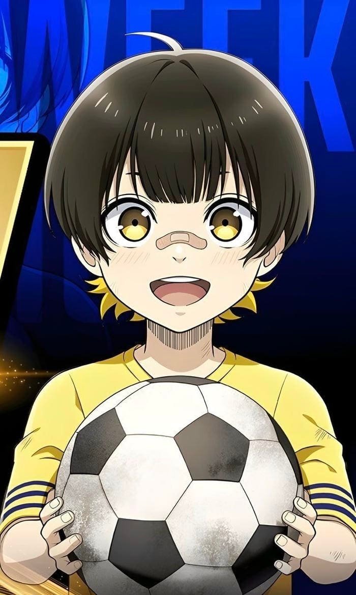 Bachira pfp focused on youthful soccer enthusiasm