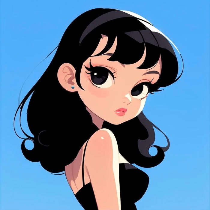 Cn black girl pfp portrait online use