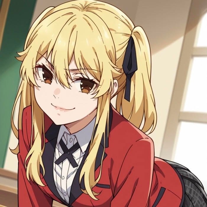 Competitive character nature reflected in anime pfp kakegurui