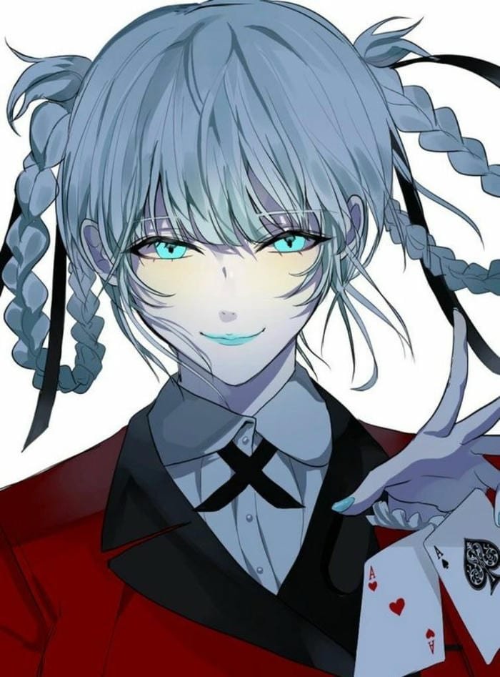 Control oriented personality expressed via anime pfp kakegurui