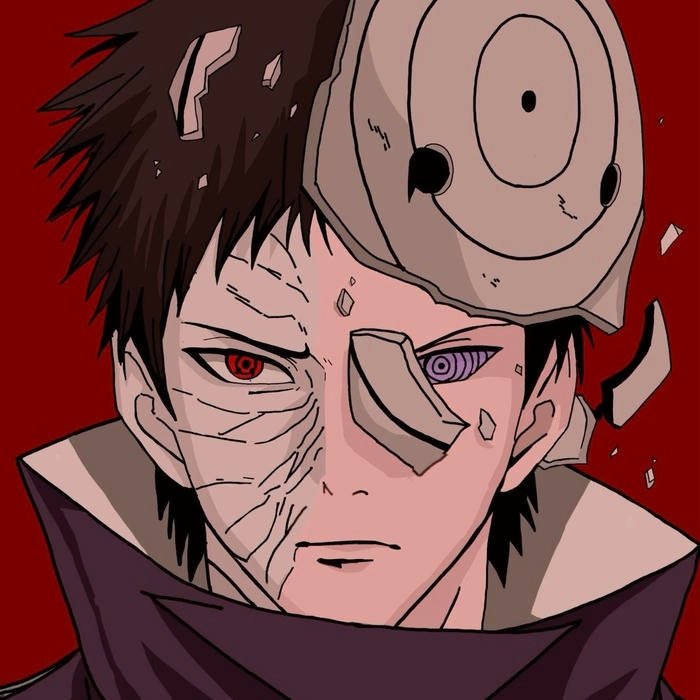 Corrupted will theme linked to anime pfp obito