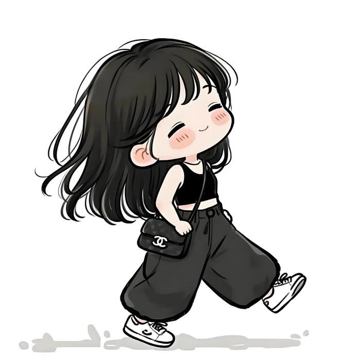 Cute cn pfp black girl featuring black girl