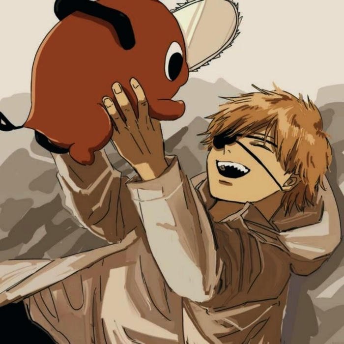 Denji chainsaw man pfp anime with striking visual presence