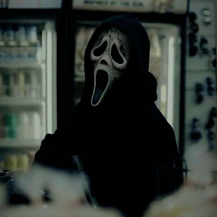 Digital character identity linked to ghost aesthetic pfp