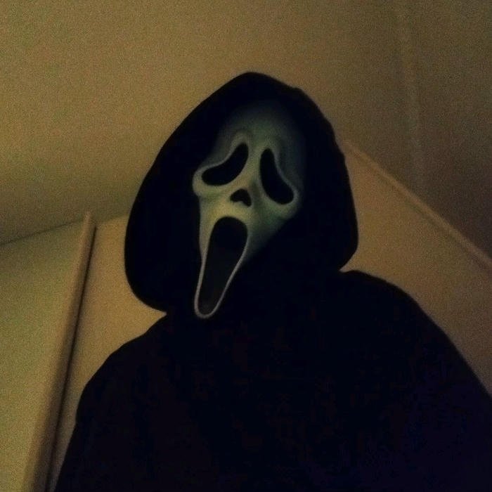 Digital profile look centered around ghost aesthetic pfp