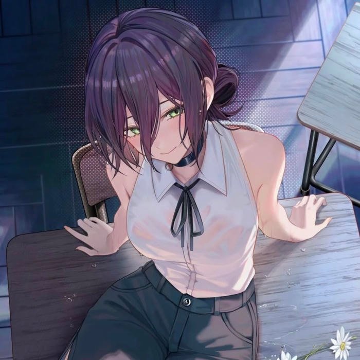 Fiction based identity shaped through anime pfp chainsaw man