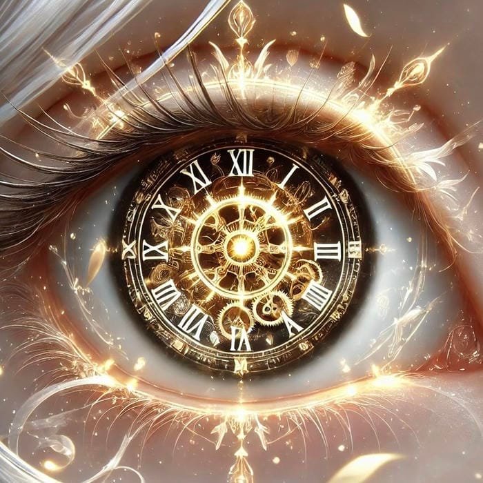 Fictional character stare adapted for anime eye pfp