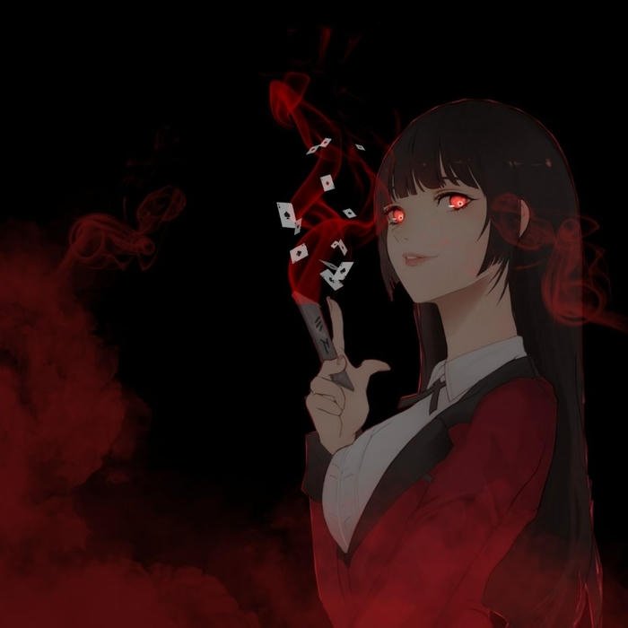 Game addiction coded identity linked with anime pfp kakegurui