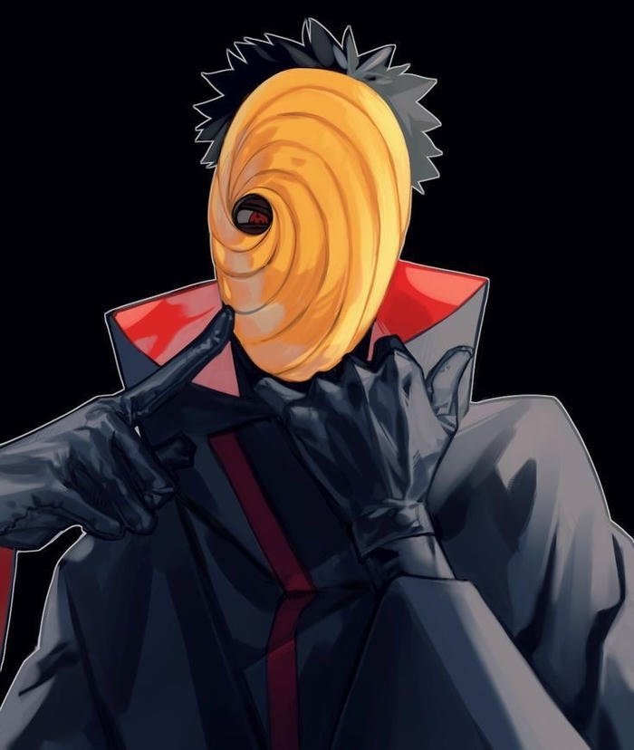 Ninja conflict aftermath theme shown in anime pfp obito