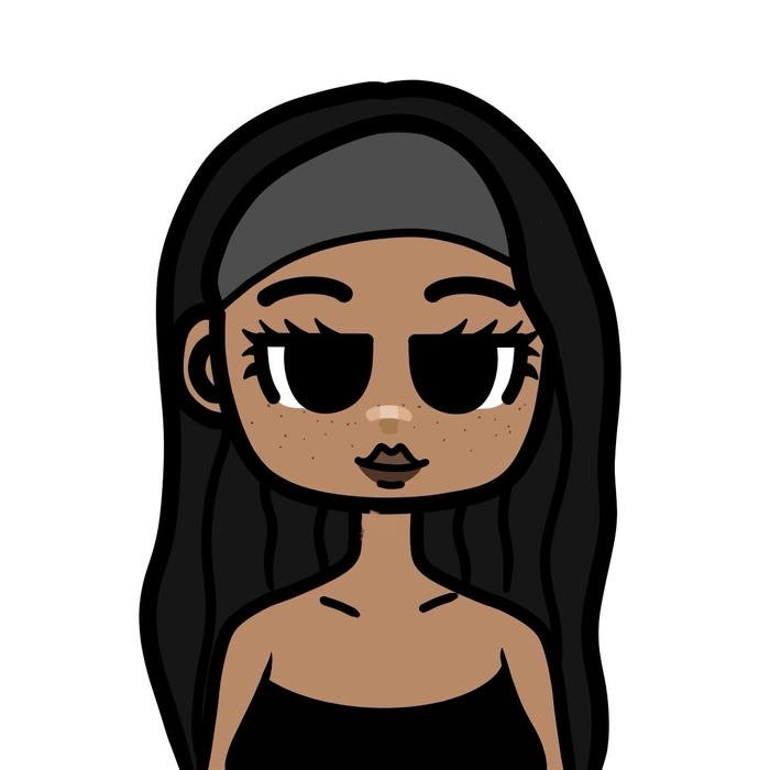 Pfp idea inspired by cn pfp black girl art