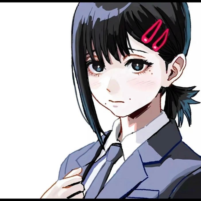 Provocative character symbol from anime pfp chainsaw man