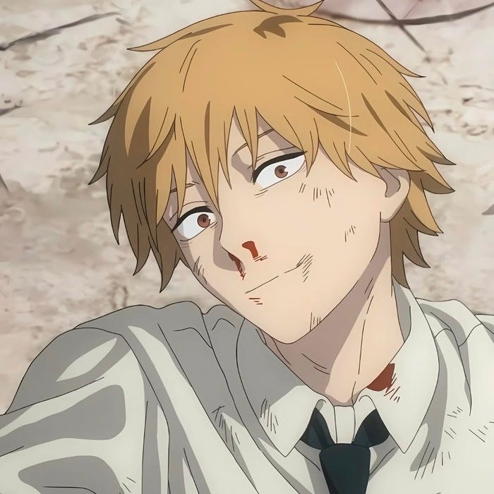 Standout fictional role shown in anime pfp chainsaw man