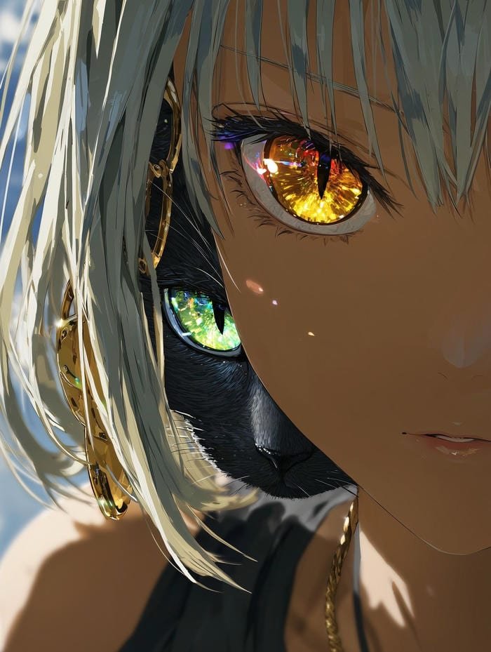 Visual storytelling through eyes in anime eye pfp