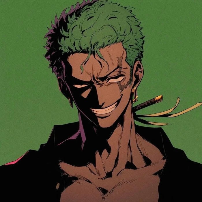 Zoro anime pfp showing legendary pirate warrior image