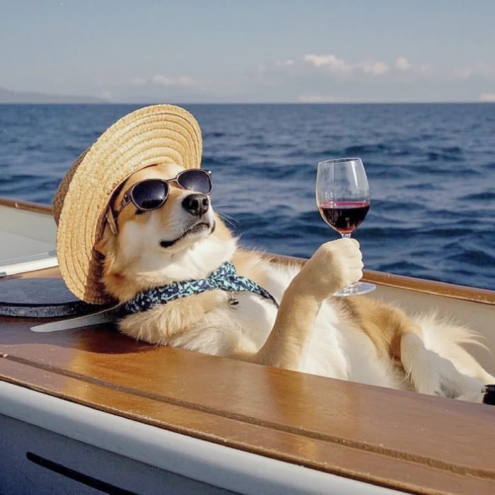 a happy puppy smile from cute dog pfp artwork