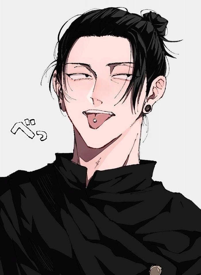 an imposing calm defines this geto pfp