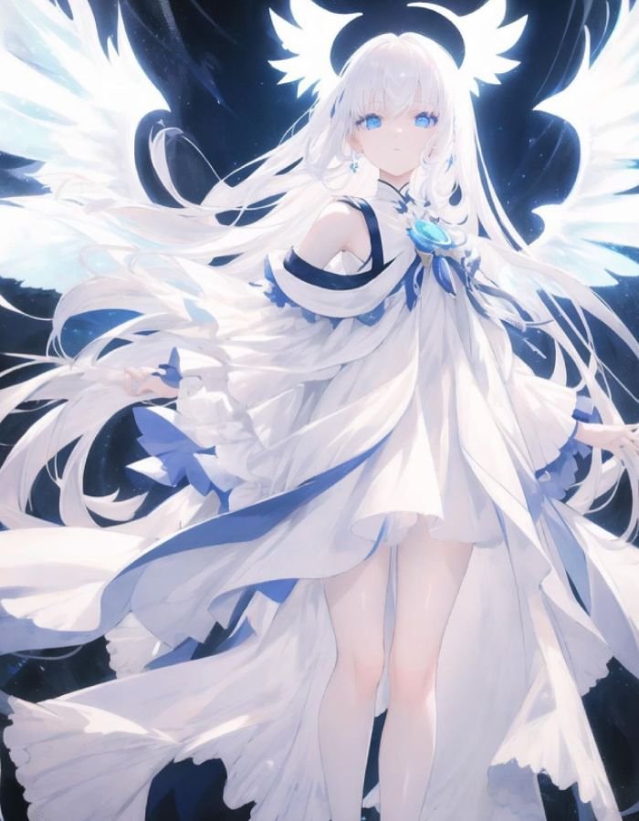 angel pfp inspired by traditional angel artwork