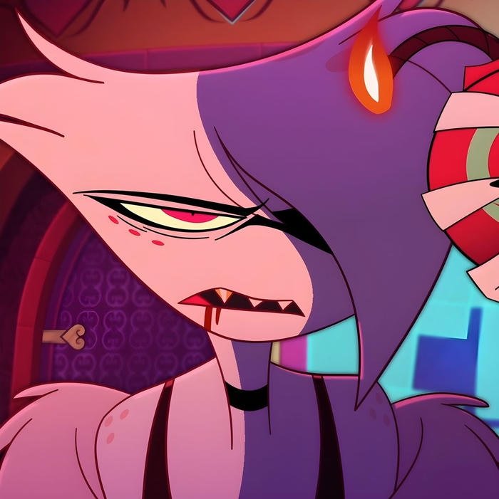 animated series villain angel dust pfp