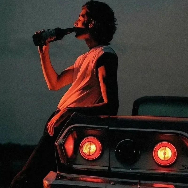 anime style pfp chill peaceful mood