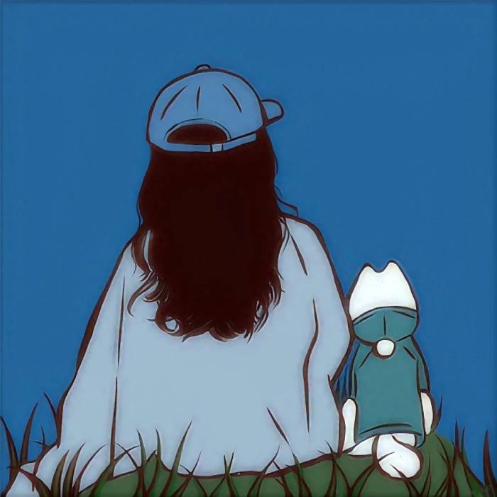 balanced visual style works with blue discord pfp