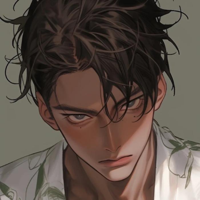 black guy pfp with soft natural lighting