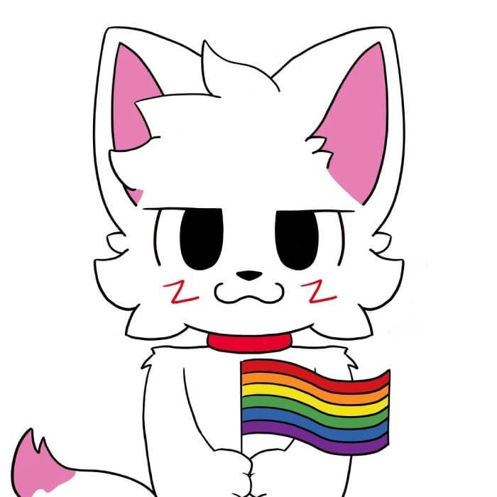 boykisser pfp inspired by online meme culture