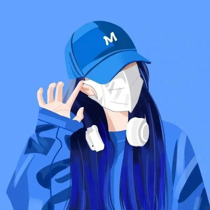 calm aesthetic avatar for blue discord pfp