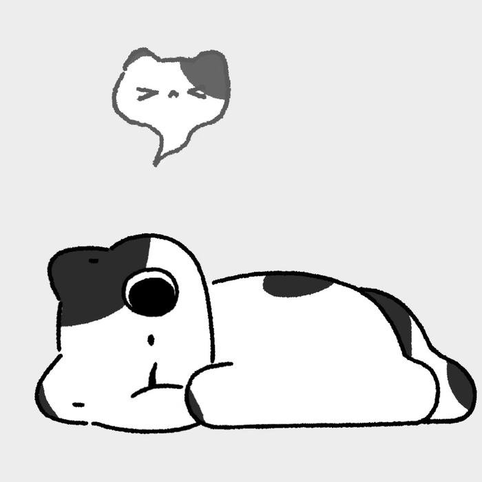 cartoon cat pfp drawn in cartoon form