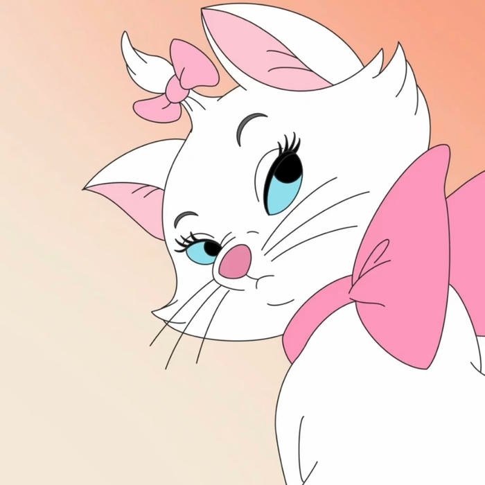 cartoon cat pfp showing cartoon cat character