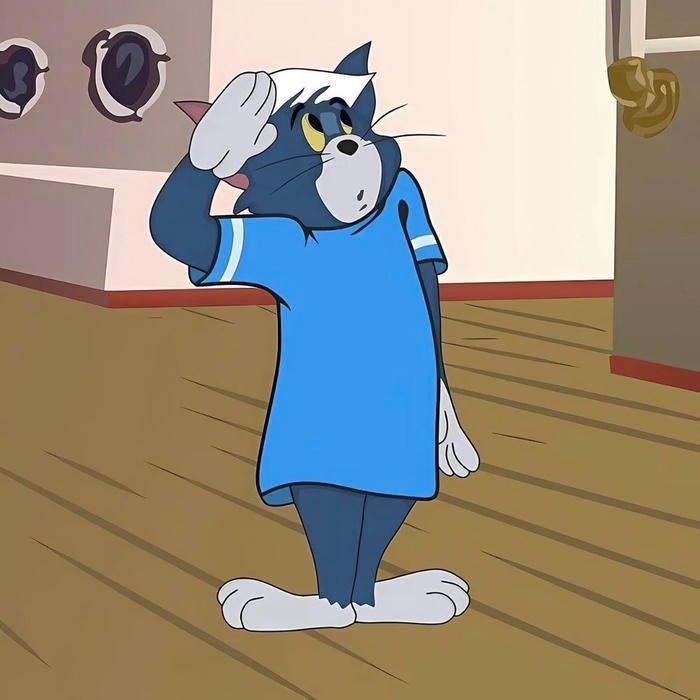 cartoon cat pfp using cartoon character design