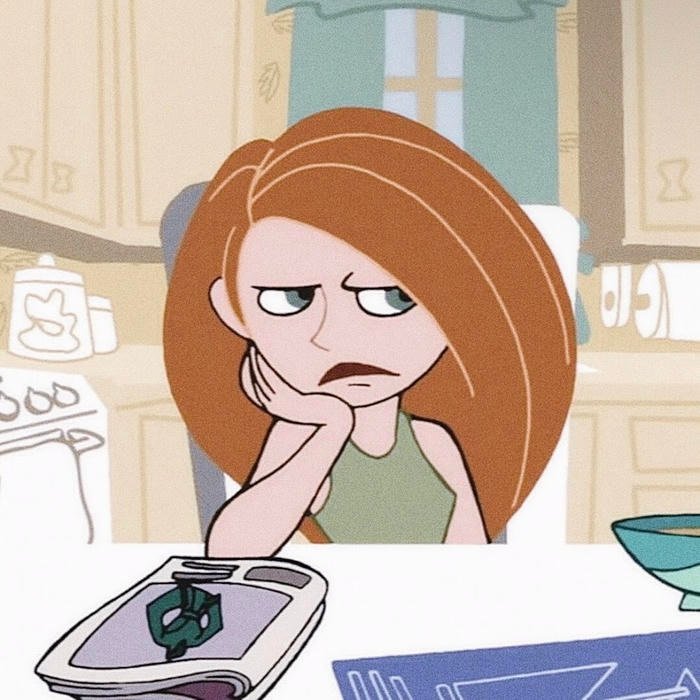 cartoon pfp girl profile icon for daily use