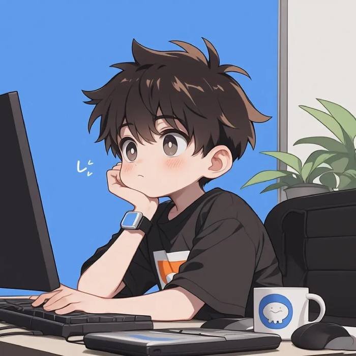 chibi pfp made for cute profile pictures