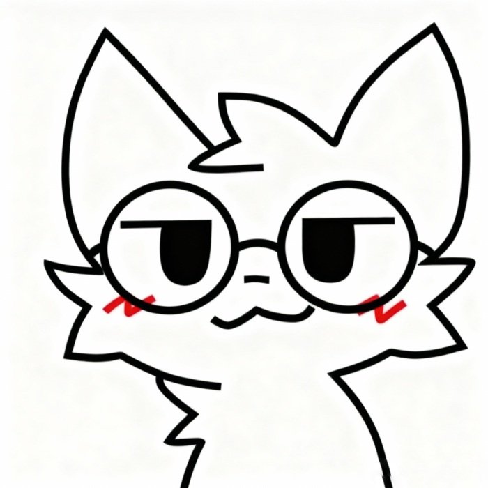 classic meme energy carries through boykisser pfp