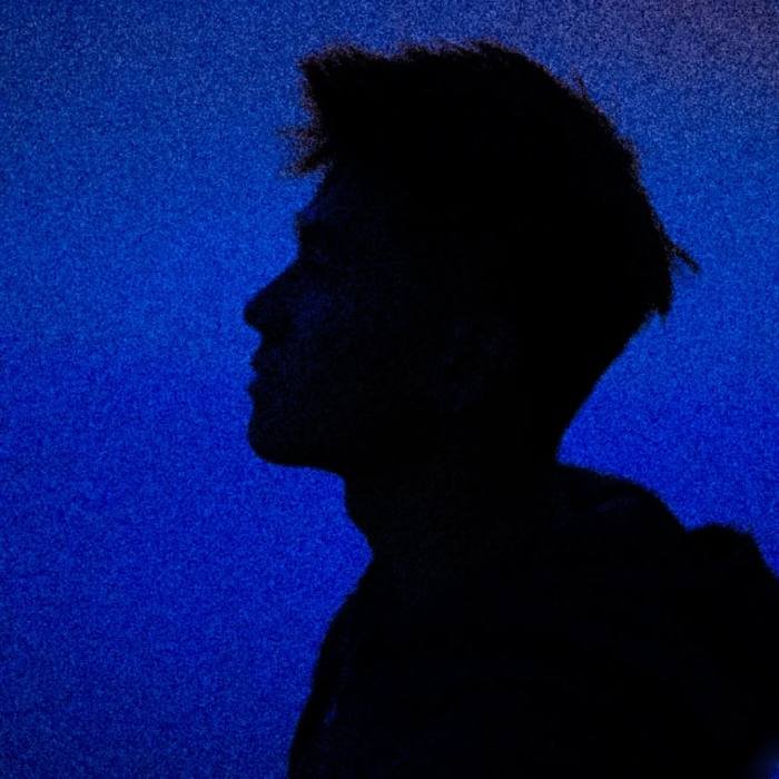 clean digital portrait blue discord pfp