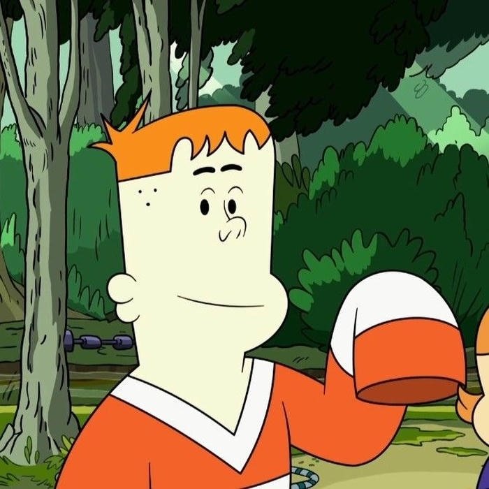 cn inspired boy pfp with exaggerated facial features