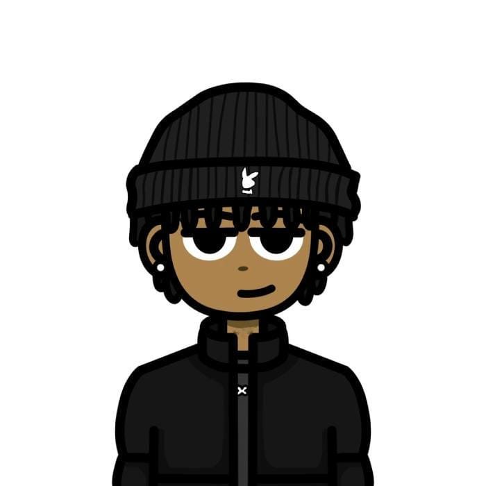 confident portrait black guy pfp style