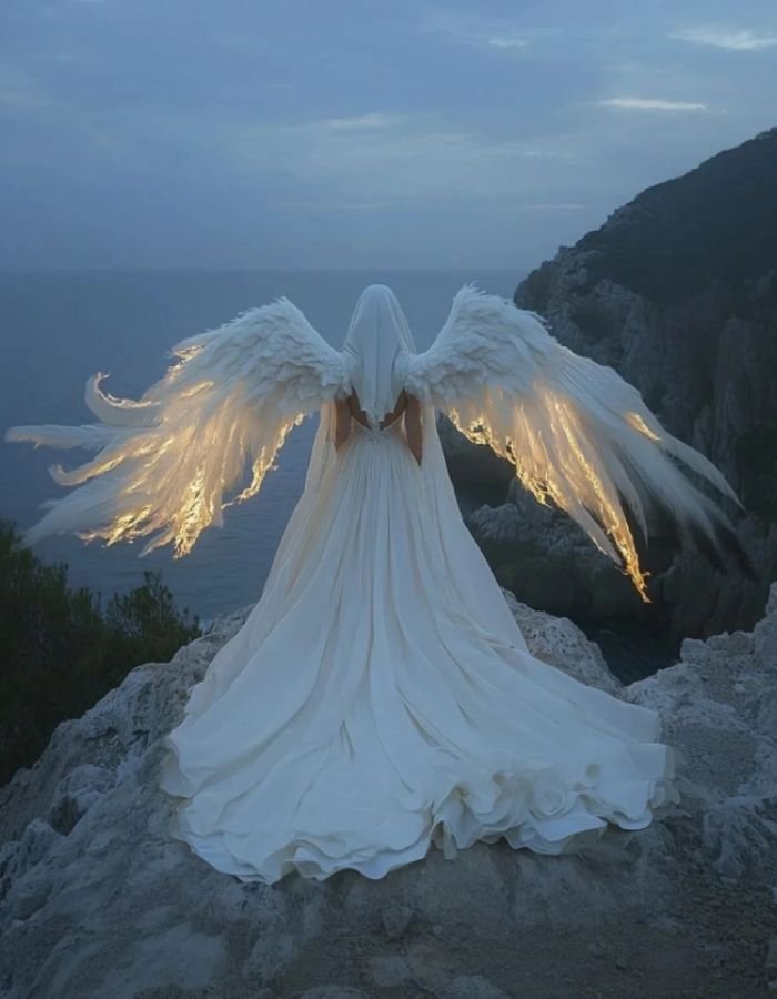 divine inspired avatar design angel pfp