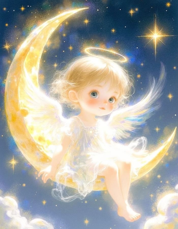 divine profile icon using angel pfp themed visuals