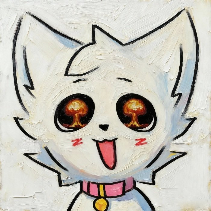 exaggerated expression stands out in boykisser pfp