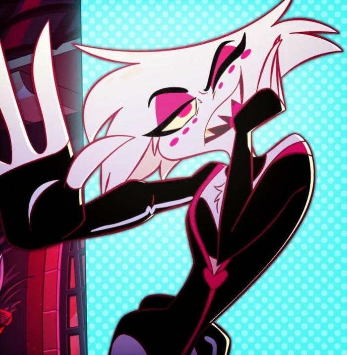 expressive animated angel dust pfp choice