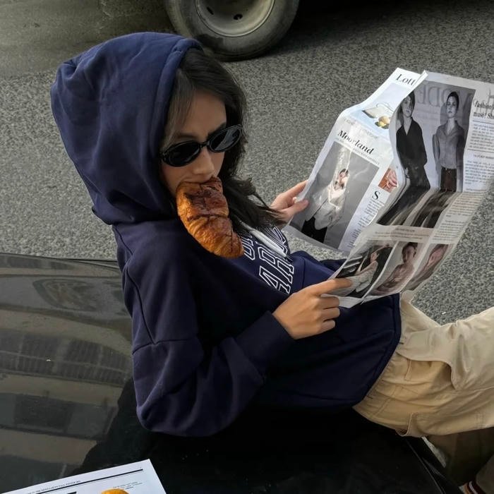 funny aesthetic pfp appearing across creative accounts