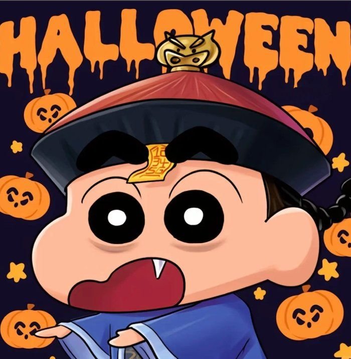 halloween pfp cute cartoon kid halloween theme