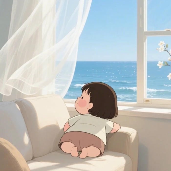 kawaii minimal pfp pastel design