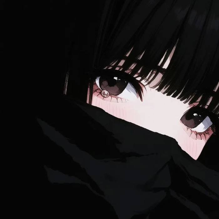 low light avatar black discord pfp concept