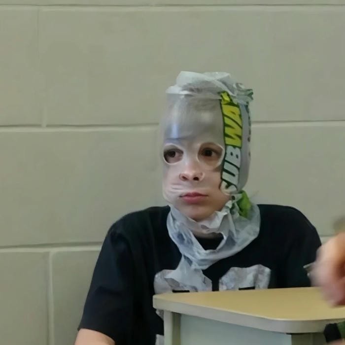 playful profile image with silly charm