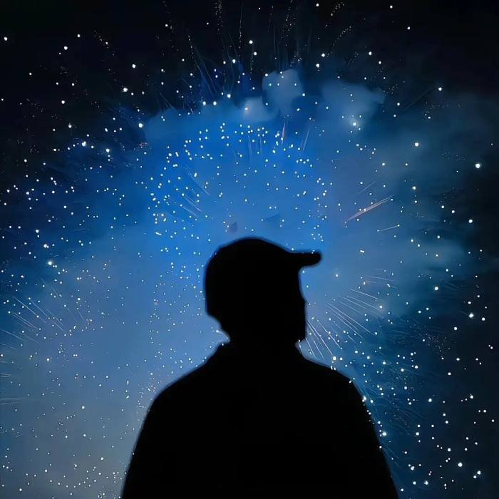 quiet profile image black discord pfp design