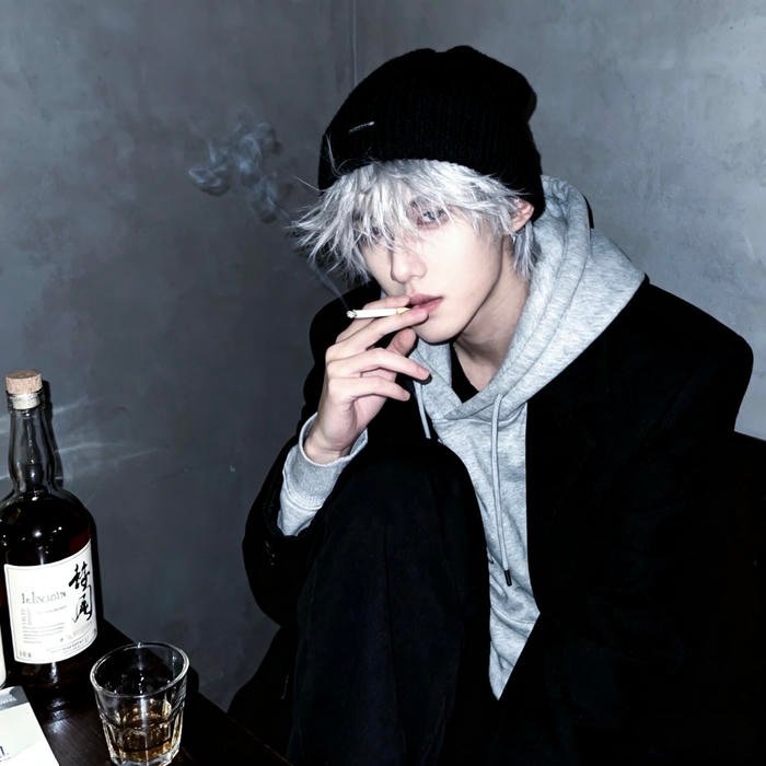 sad boy pfp calm sadness reflected through his eyes