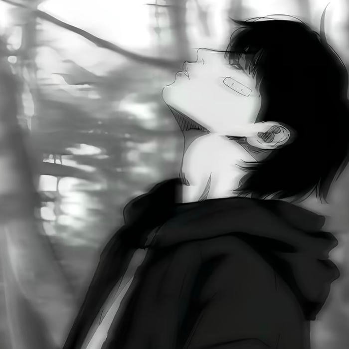 sad boy pfp expression feels heavy