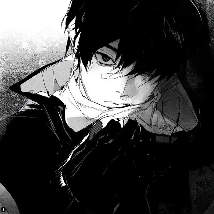 sad boy pfp trapped in deep thoughts